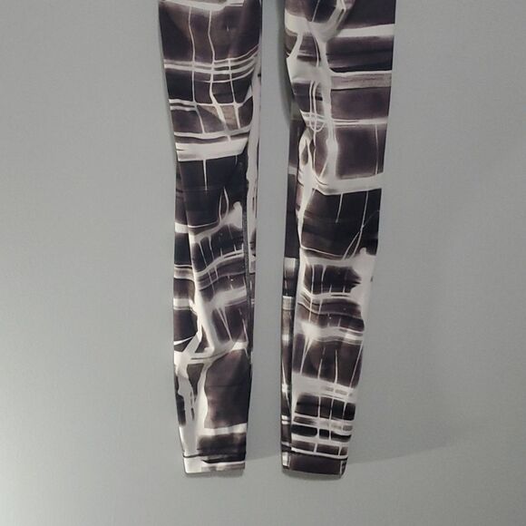 NIKE PRO pants Womens size Medium brown white Running Yoga Compression L… - Picture 8 of 13